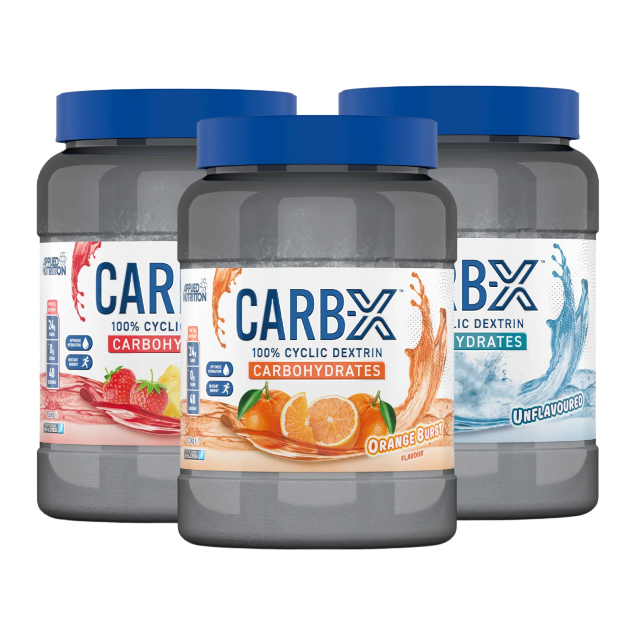 Applied Nutrition Carb X 1.2kg - Premium Carb Supplement for Athletes & Bodybuilders - Ideal for Post-Workout Recovery & Muscle Growth
