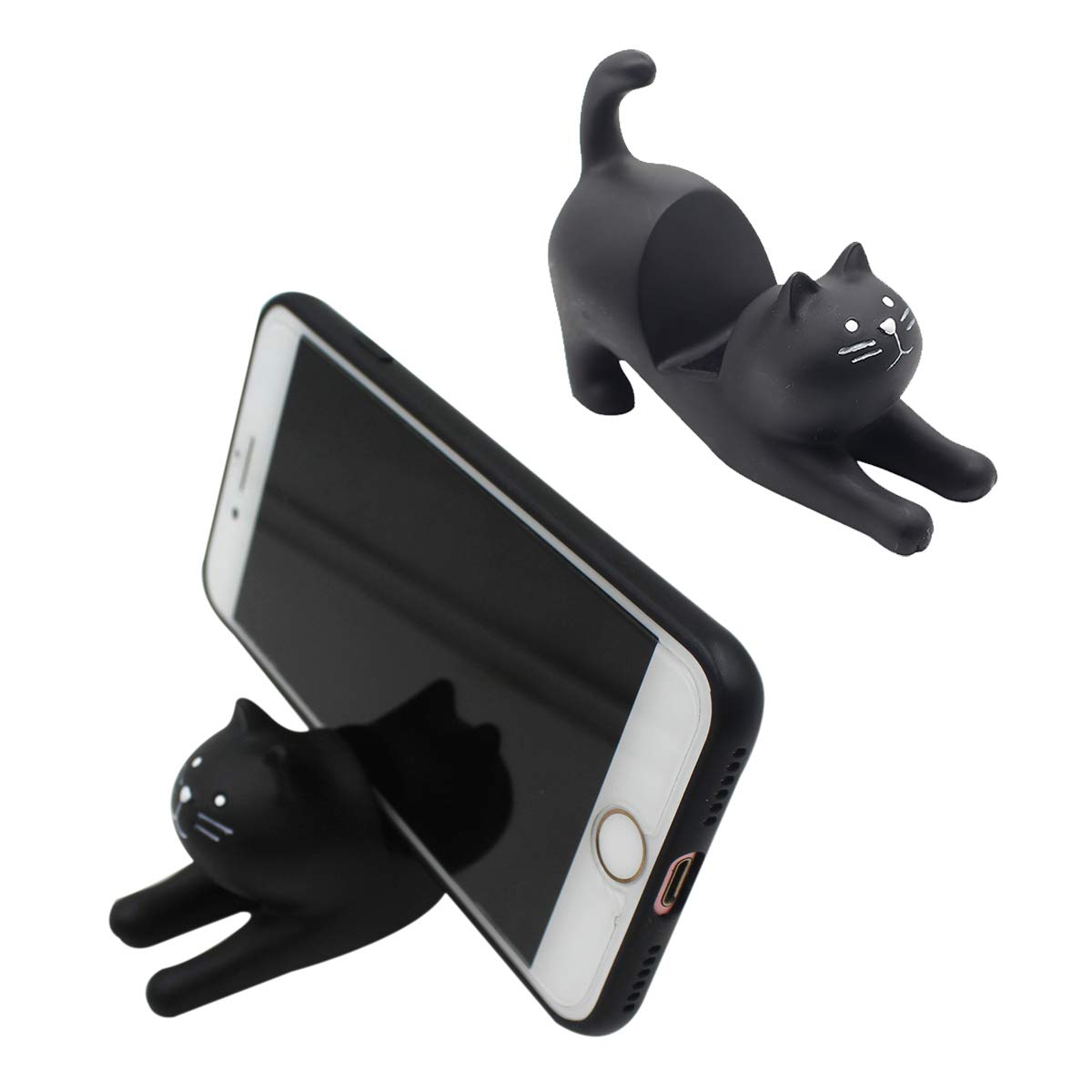 Cute Cat Phone Stand - Kawaii Kitty Desk Holder for Phones & Gifts