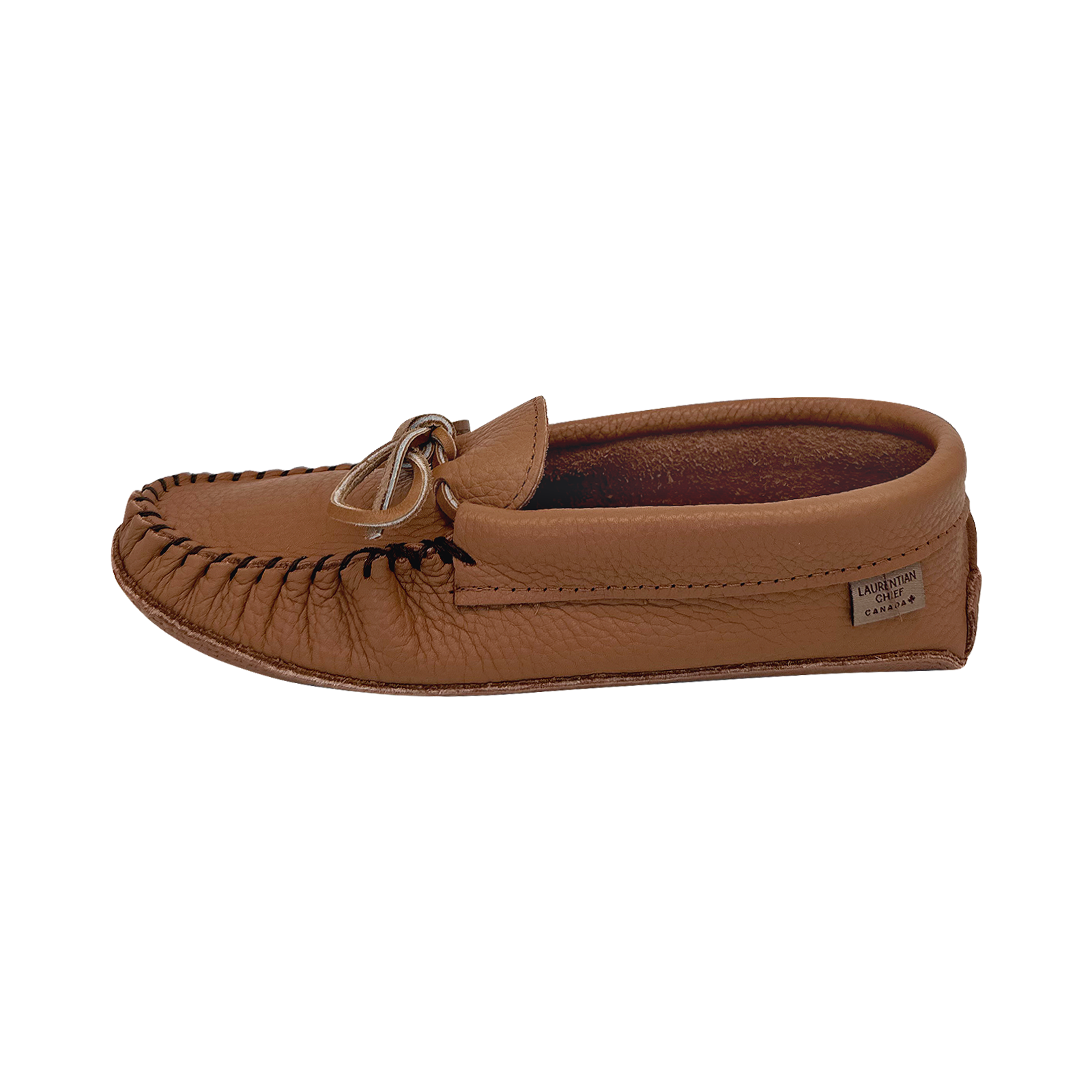 Women's Soft Sole Brown Leather Moccasins - Comfortable Slip-On Shoes for Indoor/Outdoor Wear - Perfect for Home, Office & Casual Outings
