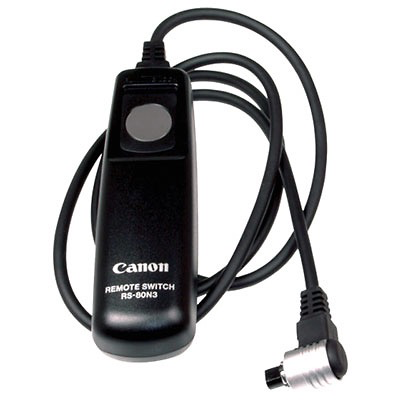 Canon RS-80N3 Remote Switch for DSLR Cameras - Perfect for Time-Lapse, Long Exposure & Group Photos