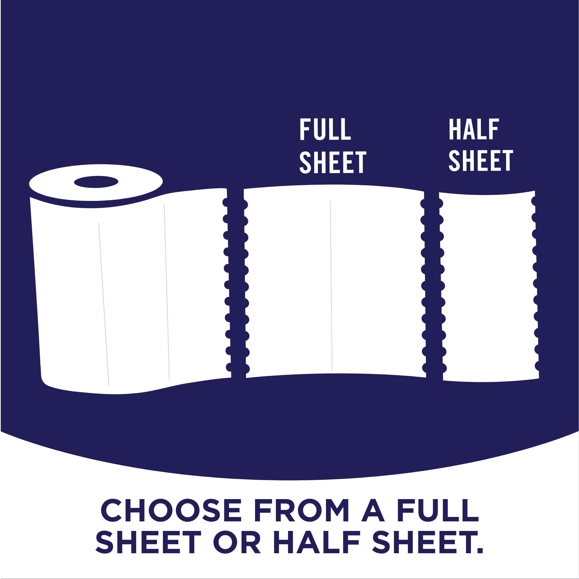 Sparkle® Pick-A-Size® Paper Towels - 24 Double Rolls (48 Regular Rolls) | Ultra Absorbent, Strong & Soft | Perfect for Kitchen Cleaning, Spills & Household Use