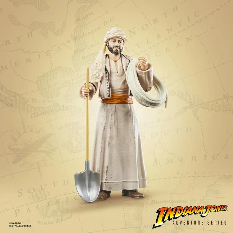 Indiana Jones Adventure Series Sallah Action Figure - Ark of the Covenant Collectible Toy for Fans & Display | Perfect for Movie Enthusiasts, Gift Giving & Home Decor