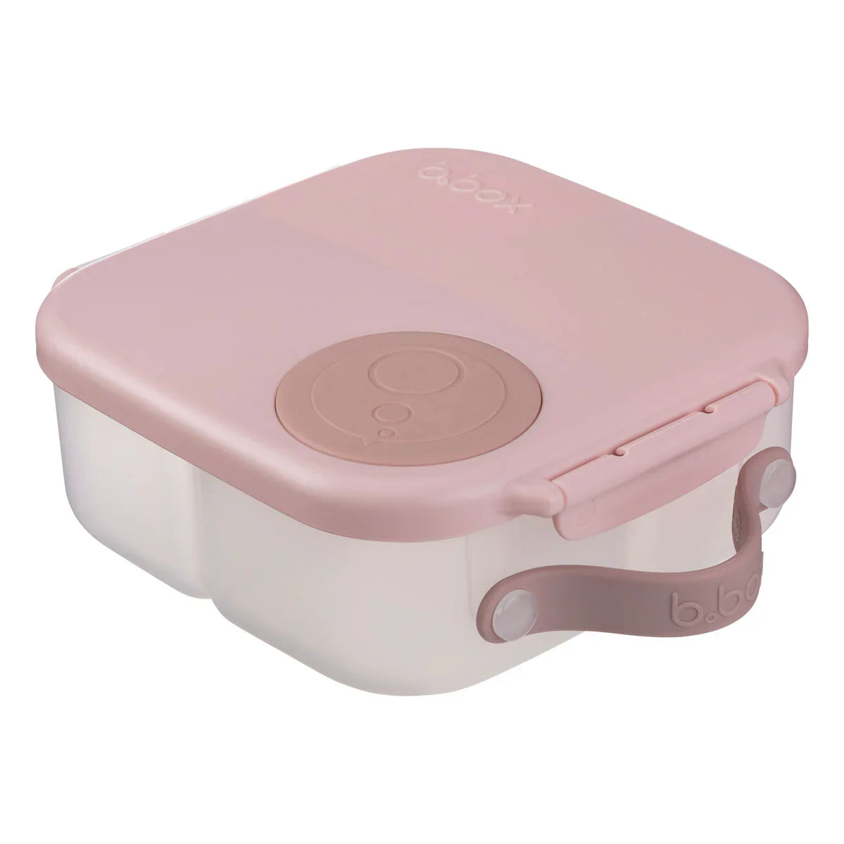 b.box MINI Lunch Box for Kids - Insulated, Leak-Proof & BPA-Free | Blush Crush Color | Perfect for School, Picnics & Travel Snacks