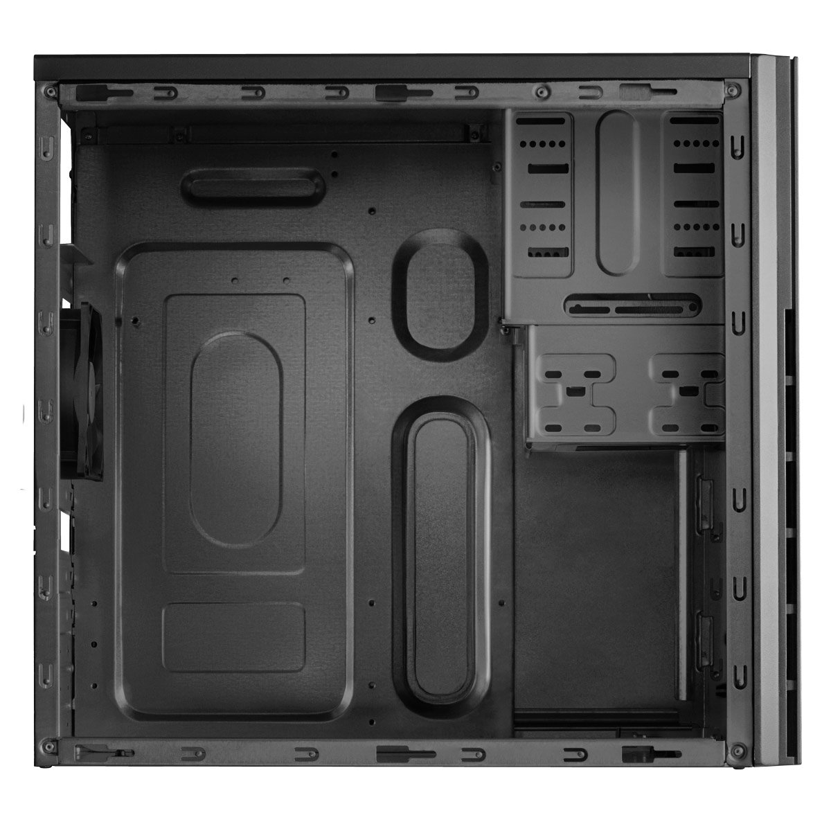 Antec VSK-3000B-U3 Micro-ATX PC Case - Black | Compact Gaming & Office Computer Tower | Perfect for Home & Small Workspace Setups