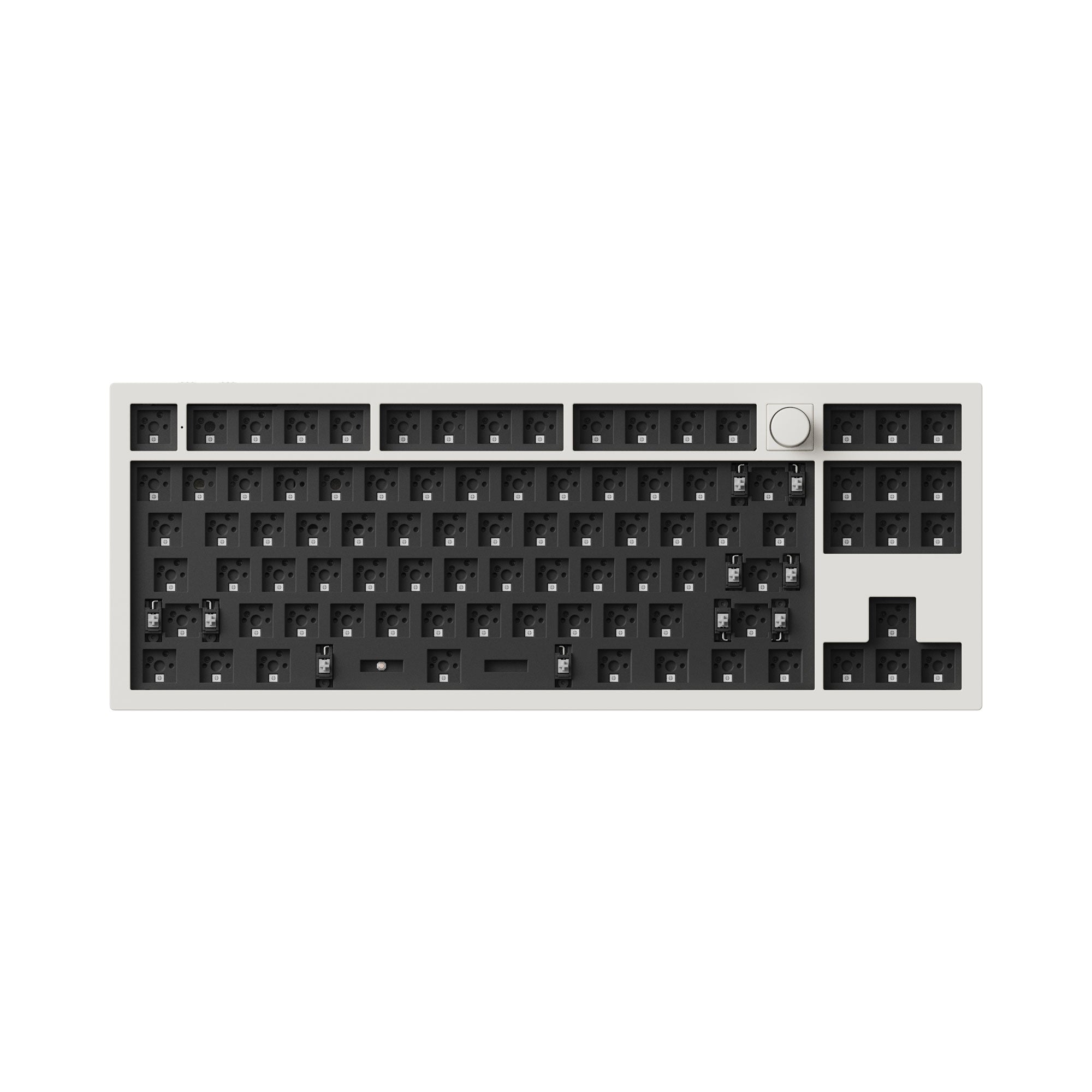 Keychron Q3 Max QMK/VIA Wireless Custom Mechanical Keyboard - 87 Keys Hot-Swappable RGB Backlit for Mac & Windows - Perfect for Gaming, Typing & Office Work