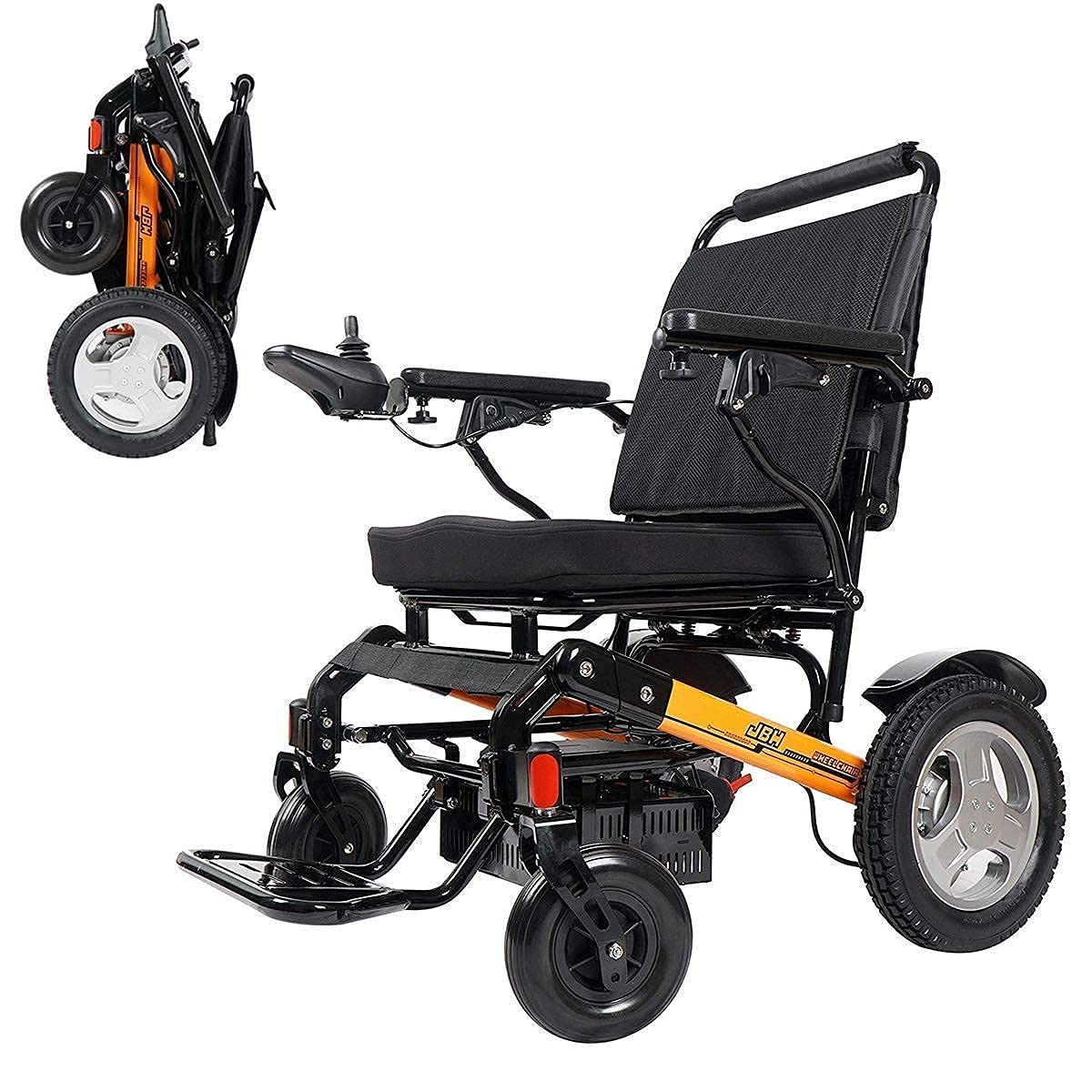 Electric Wheelchair for Elderly & Disabled - Lightweight Folding Automatic Power Chair with Multi-Function Controls | Indoor & Outdoor Mobility Solution