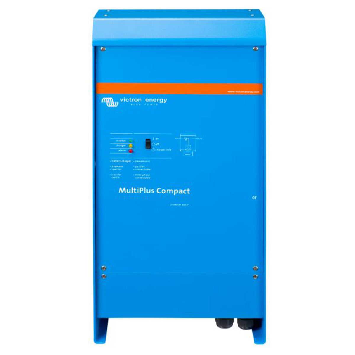 Victron Energy MultiPlus Compact 24V 1200VA 25A 16A 230V VE.Bus Inverter Charger - Perfect for Solar Power Systems, RVs, and Marine Applications