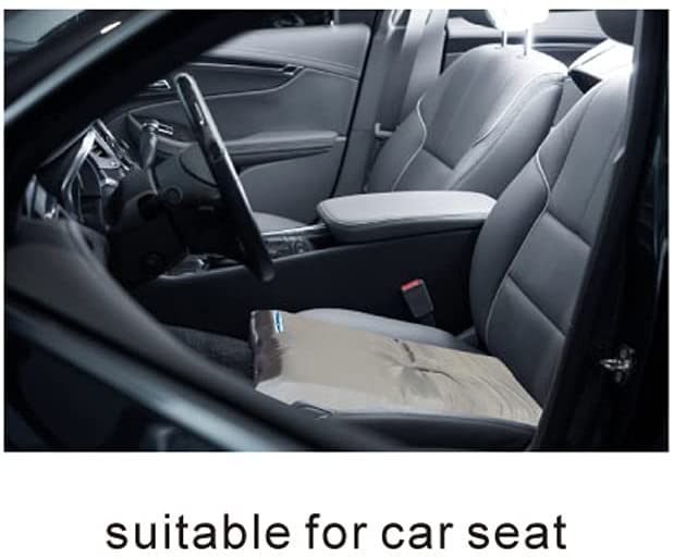 Orthopedic Memory Foam Back Cushion for Office Chair - Sit O Sage Lumbar Support Pillow for Car, Home & Work - Relieves Back Pain & Improves Posture - Perfect for Desk Workers, Drivers & Gamers