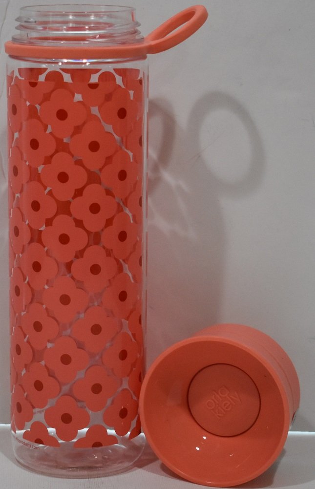 Orla Kieley 360° Drinking Tritan Water Bottle - BPA Free, Leak Proof, Rose Pink - Perfect for Gym, Hiking, School & Office Hydration