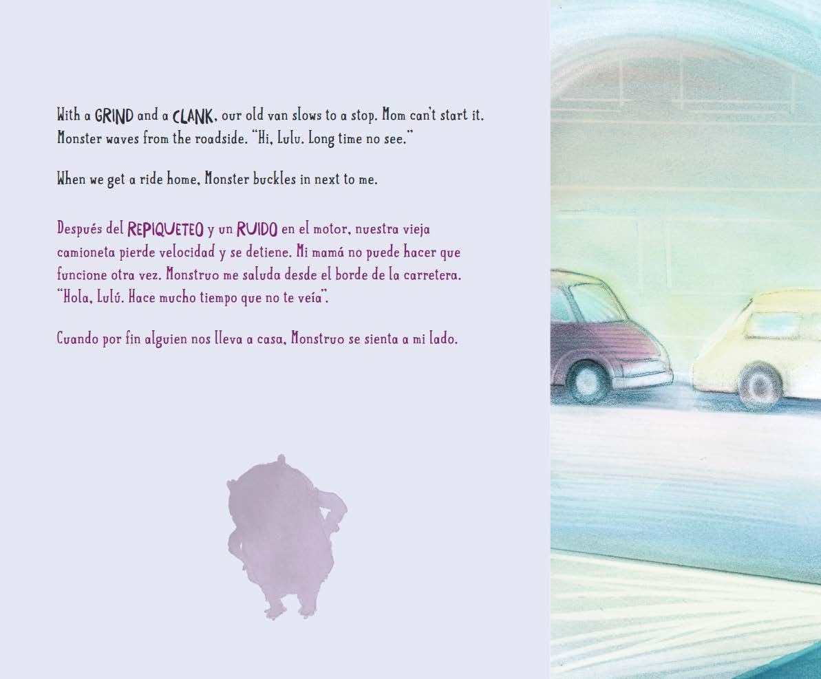 Lulu and the Hunger Monster / Lulú y el Monstruo del Hambre - Bilingual Children's Book About Food Insecurity (Spanish-English Edition) | Teaching Kids About Social Justice & Hunger Awareness