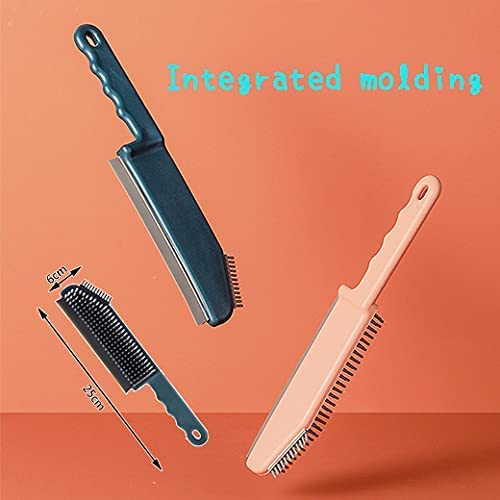 Ritmo 3-in-1 Multifunctional Cleaning Brush for Kitchen, Bathroom, Countertop, Floor & Window - Silicone Scrub Brush with Crevice Cleaner & Scraper - Perfect for Deep Cleaning Tiles, Grout, Sinks & Hard-to-Reach Areas
