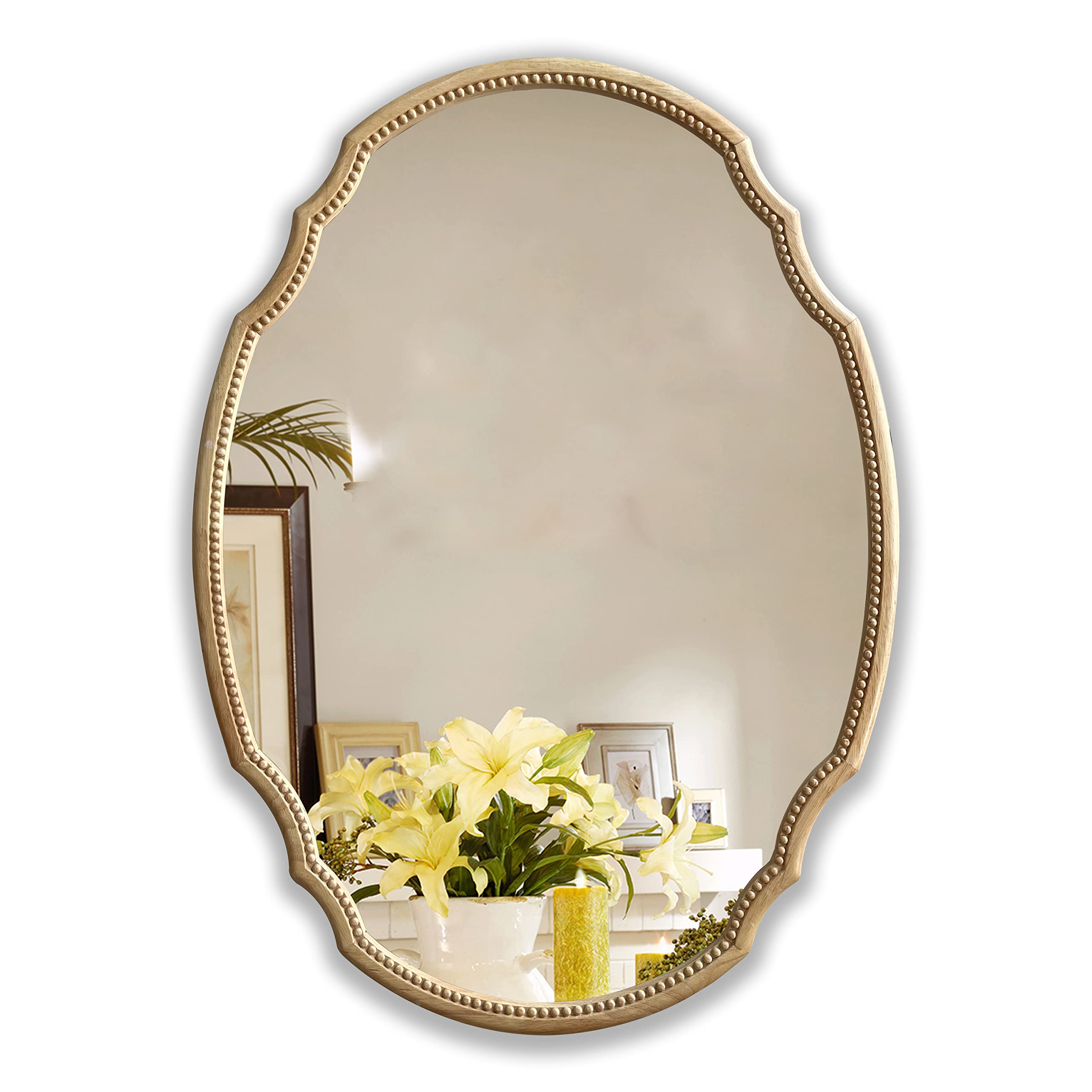 Contemporary Oval Wall Mirror 36
