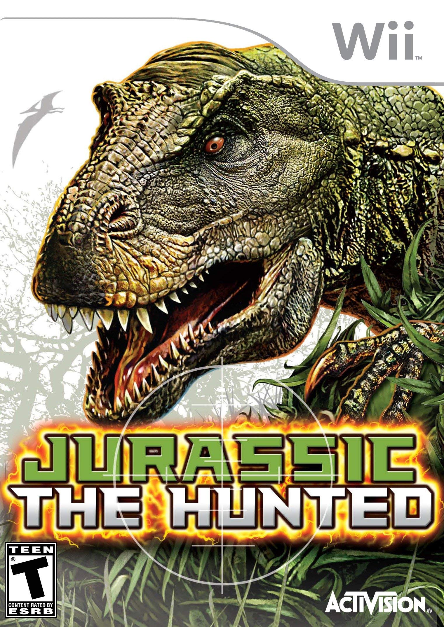 Jurassic: The Hunted - Action Adventure Game for Nintendo Wii (Renewed) | Dinosaur Hunting & Survival Gameplay | Perfect for Family Game Nights & Jurassic Park Fans