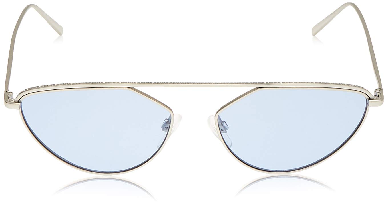 DKNY Women's Dk109s Oval Sunglasses - UV Protection, Polarized, Fashionable for Outdoor Activities, Beach, Driving & Summer Style