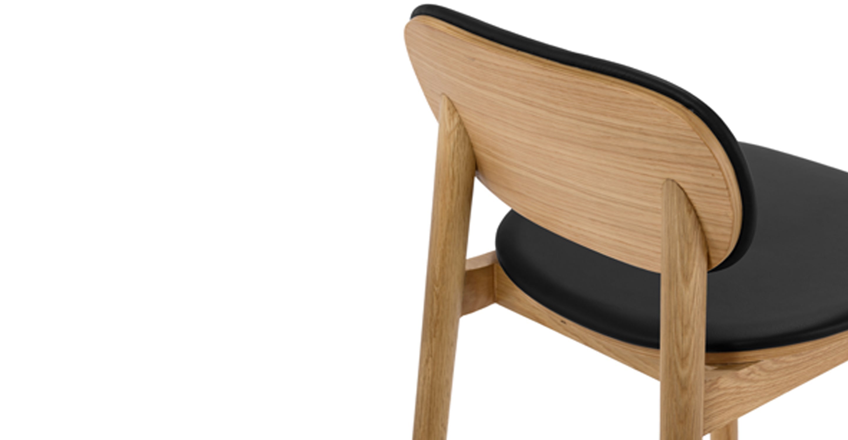 Bonato Leather Counter Stool - Modern Bar Stool with Cushioned Seat, Adjustable Height for Kitchen Island, Breakfast Bar & Home Decor