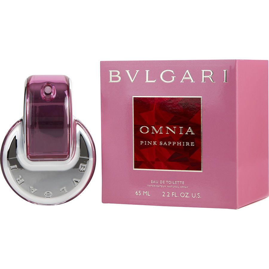 Bvlgari Omnia Pink Sapphire Eau De Toilette for Women - 2.2 Oz / 65ml Floral Fruity Perfume Spray | Perfect for Date Night, Office Wear & Special Occasions