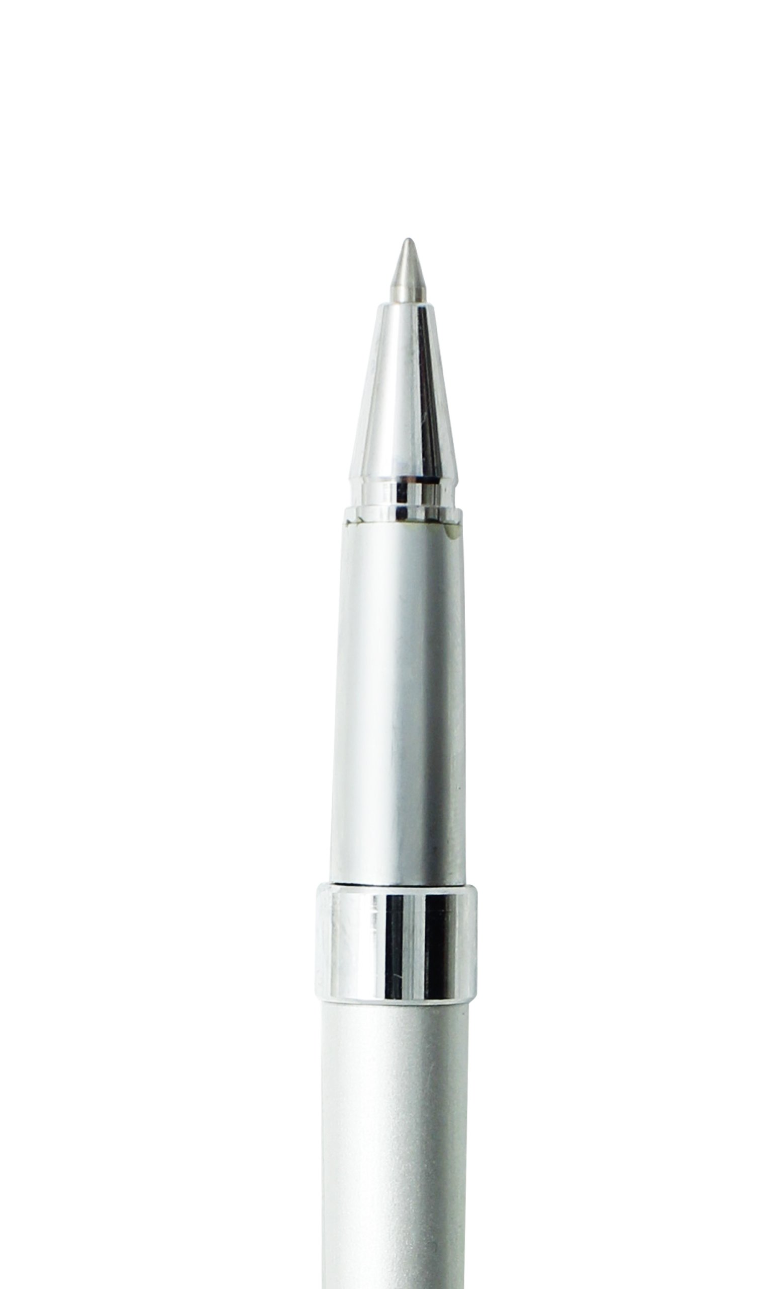 Premium 3-in-1 Stylus Pen for iPad Pro/Air/Mini, iPhone X/8/8 Plus, Galaxy S8/S8 Plus/Note 8 & All Touchscreen Devices - Silver | Perfect for Drawing, Note-Taking & Digital Signatures