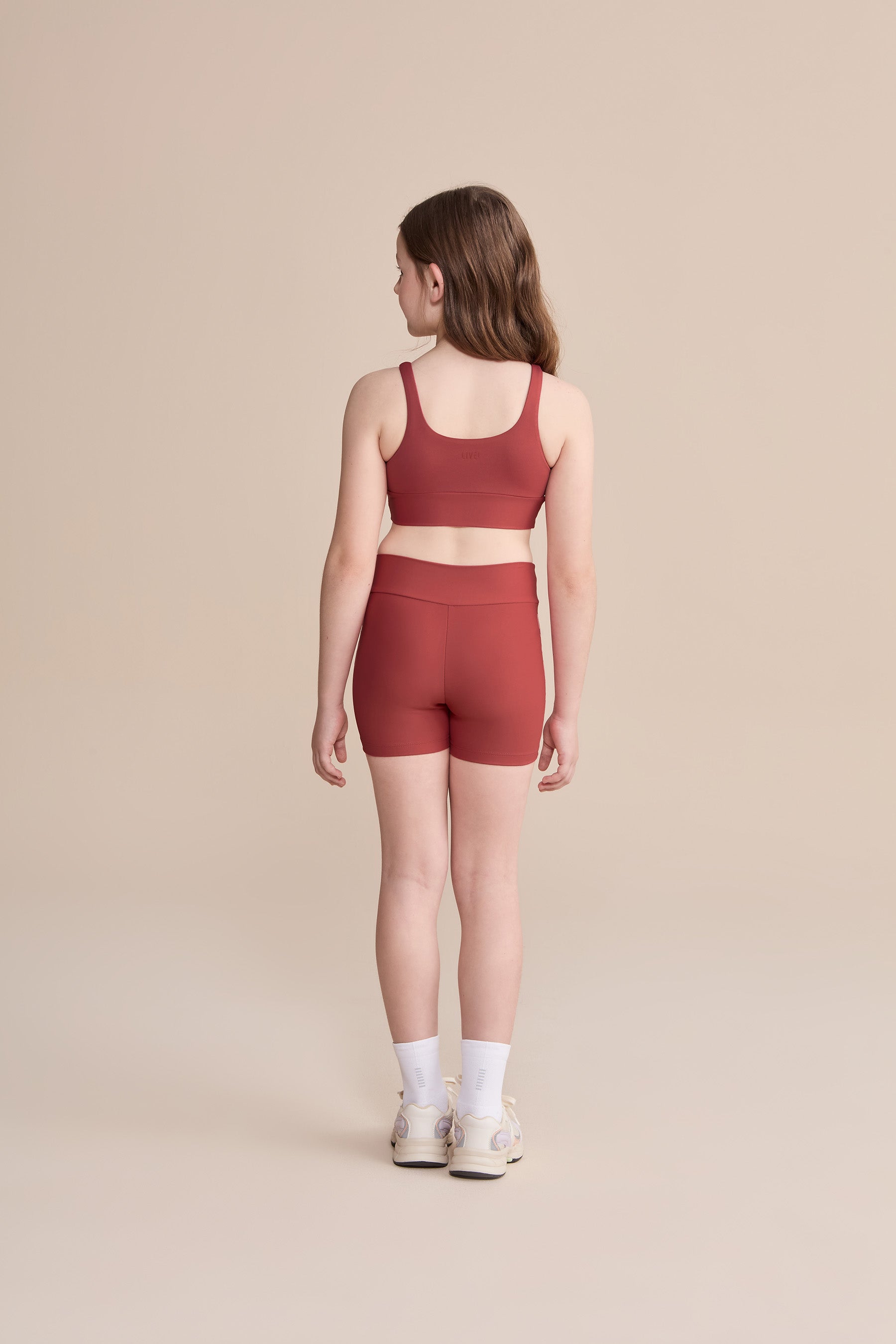 Move Sense® Kids Sports Bra for Girls - Breathable Comfort Support for Running, Yoga & Active Play - Perfect for School PE & Outdoor Activities