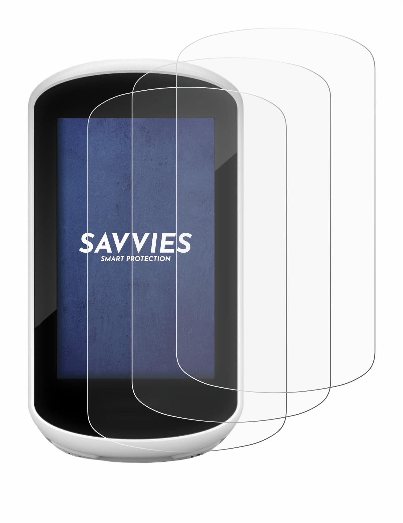 Savvies 6-Pack Garmin Edge Explore Screen Protectors - Clear Film for Cycling GPS Protection