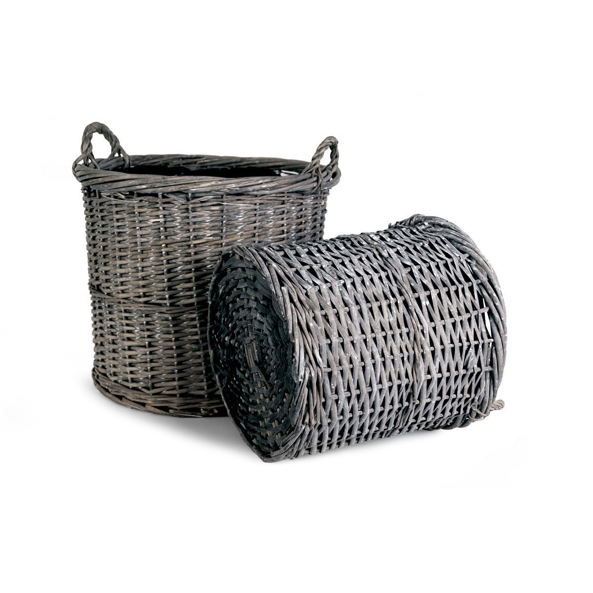 Premium Handwoven Storage Baskets - Natural Wicker Baskets for Home Organization, Laundry, Toys & Decor | Perfect for Living Room, Bedroom, Nursery & Bathroom Storage