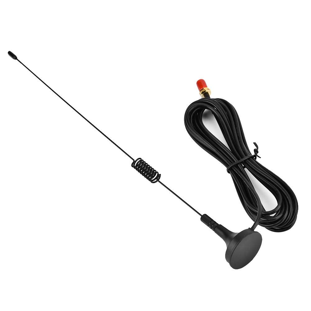 High Power Magnetic Car Radio Antenna UT-102UV - Dual Band UHF/VHF SMA-Female Antenna Compatible with Baofeng UV5R, 888s - Perfect for Truck, Jeep, Off-Road & Emergency Communication Scenarios