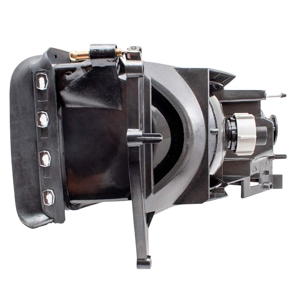 Brock Aftermarket Replacement Right Passenger Halogen Headlight & Corner Light Assembly - Compatible with [Vehicle Model], Perfect for Night Driving & Enhanced Visibility