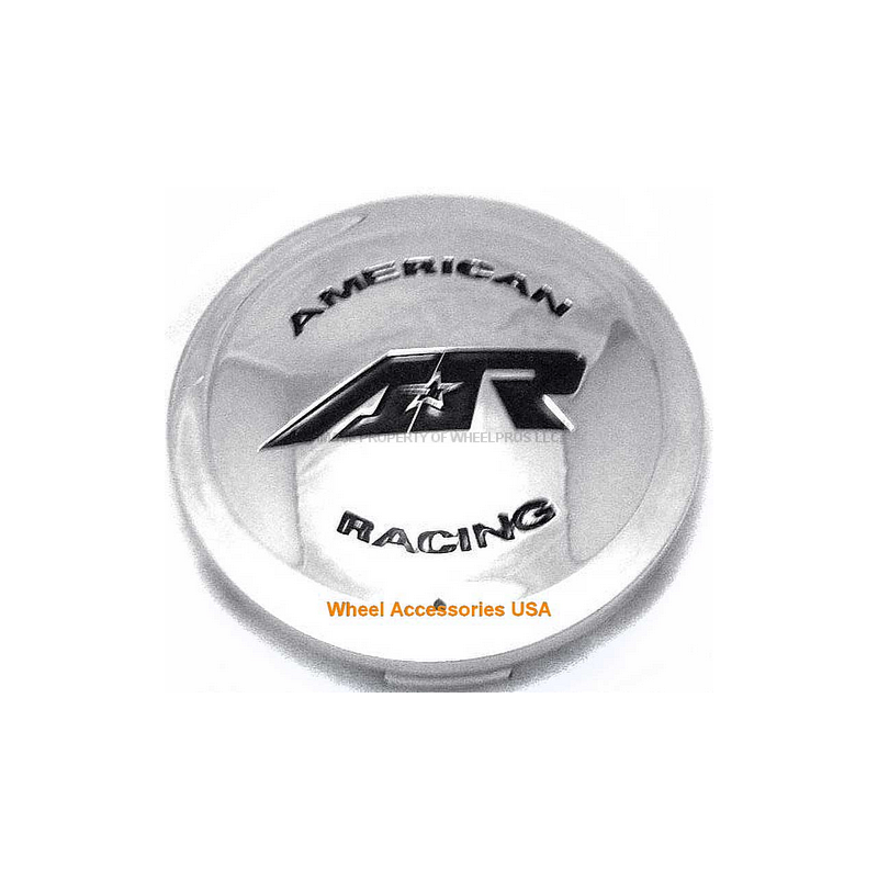 American Racing AR887 Style D Chrome Snap-In Wheel Center Cap - Premium Hub Cover for Cars, Trucks & SUVs - Enhances Vehicle Appearance & Protects Wheel Hub