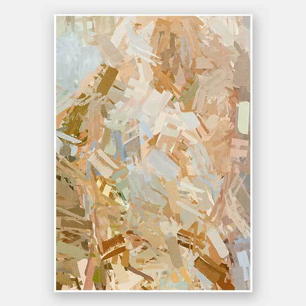 Calm Chaos Unframed Art Print - Abstract Wall Decor for Living Room, Bedroom & Office - Perfect for Home & Office Decor