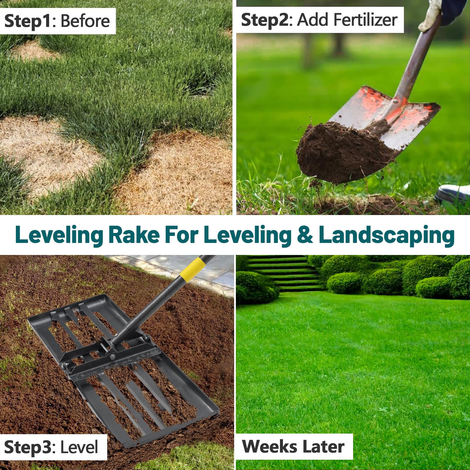 Best Lawn Leveling Rake - 26