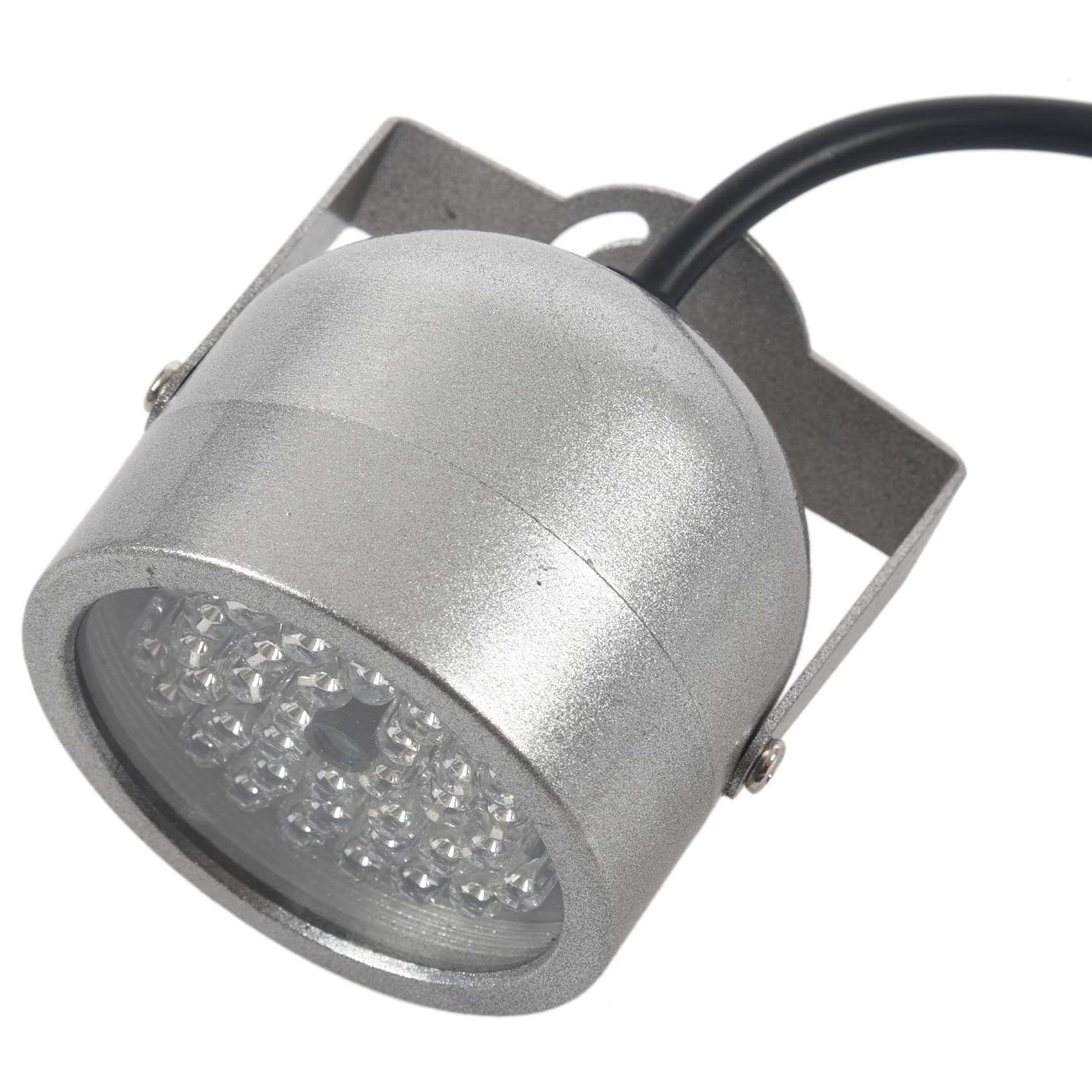 Beelooom 10X 48 LED IR Infrared Night Vision Security Camera - 100ft Range, 12V DC, Weatherproof CCTV Camera for Outdoor/Indoor Surveillance - Perfect for Home, Office & Business Security Monitoring