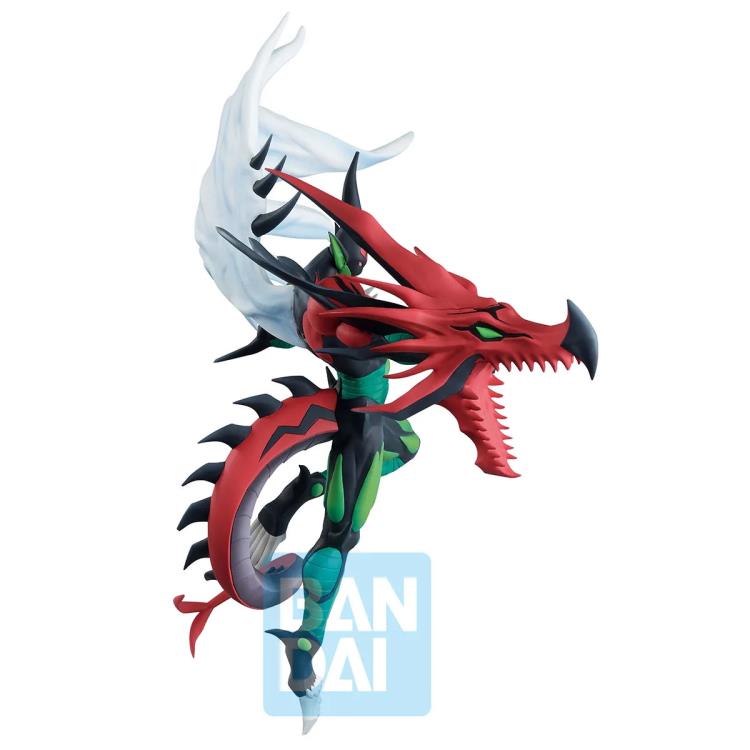 Bandai Ichibansho Yu-Gi-Oh! GX Elemental Hero Flame Wingman Action Figure - Anime Collectible for Fans & Gamers - Perfect for Display, Gift Giving & Yu-Gi-Oh! Themed Parties
