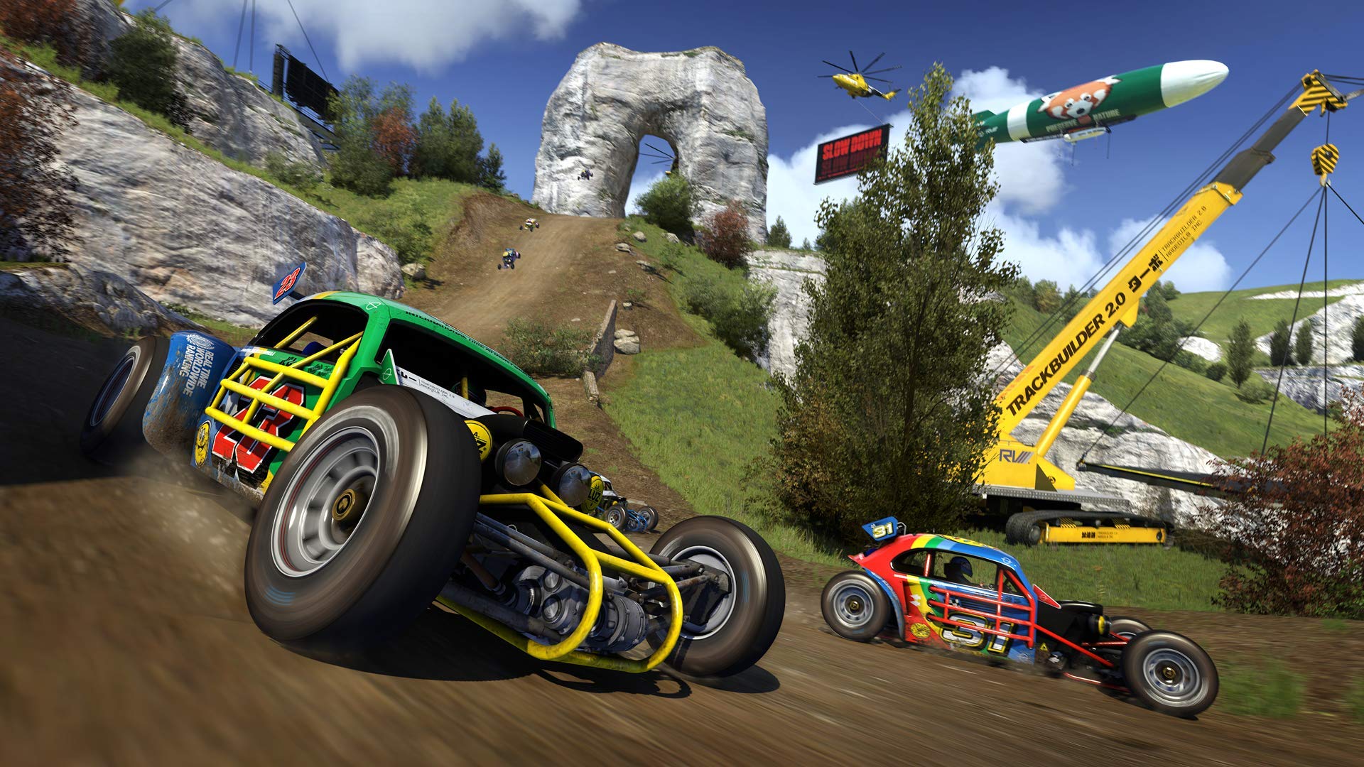 TrackMania Turbo - PS4 Racing Game | High-Speed Arcade Driving & Stunt Tracks | Multiplayer & Online Leaderboards | Perfect for Competitive Gamers & Racing Enthusiasts
