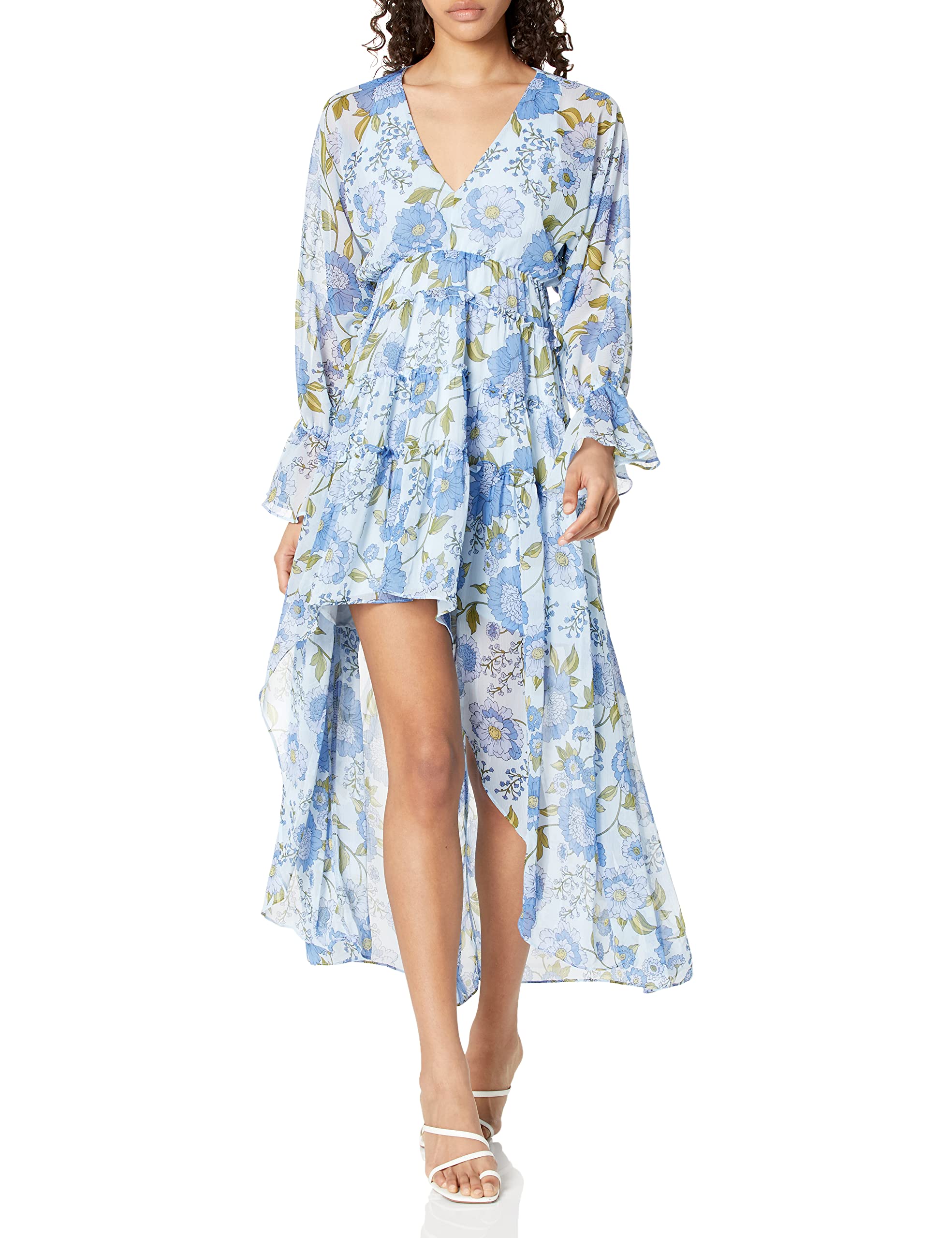Steve Madden Women's Sol Dress - Elegant Summer Flowy Midi Dress for Casual Outings, Beach Vacations & Date Nights | Lightweight & Comfortable