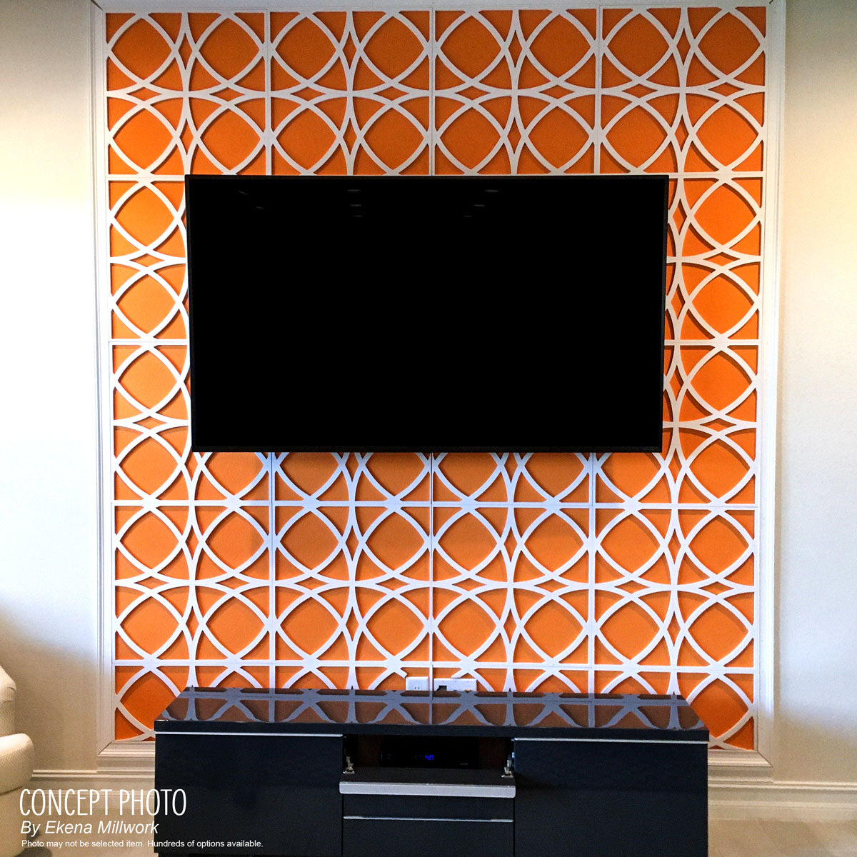 Fleetwood Fretwork Wall Panels - Decorative Wooden Wall Decor for Home & Office - Perfect for Living Room, Bedroom, and Interior Design