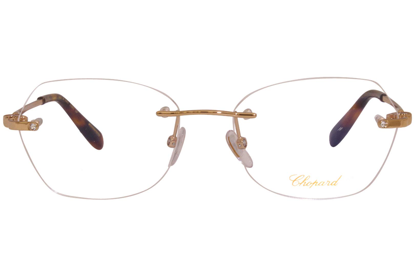 Chopard VCHD 80 S Rose Gold Eyeglasses Frame - Luxury Designer Optical Glasses for Women & Men | Perfect for Office, Reading & Fashion Accessories