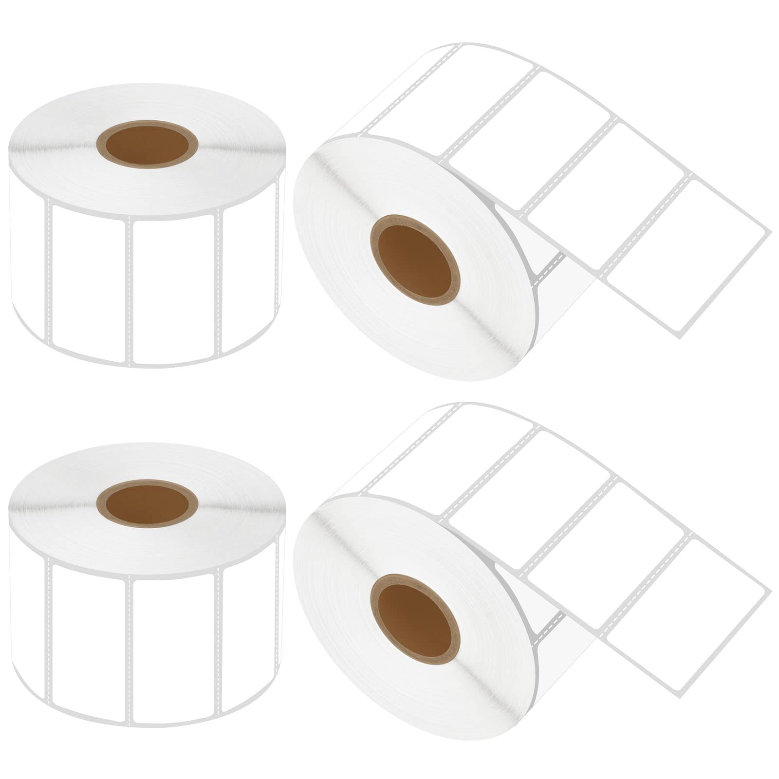 USUPERINK 4 Rolls Direct Thermal Perforated Shipping Labels (2