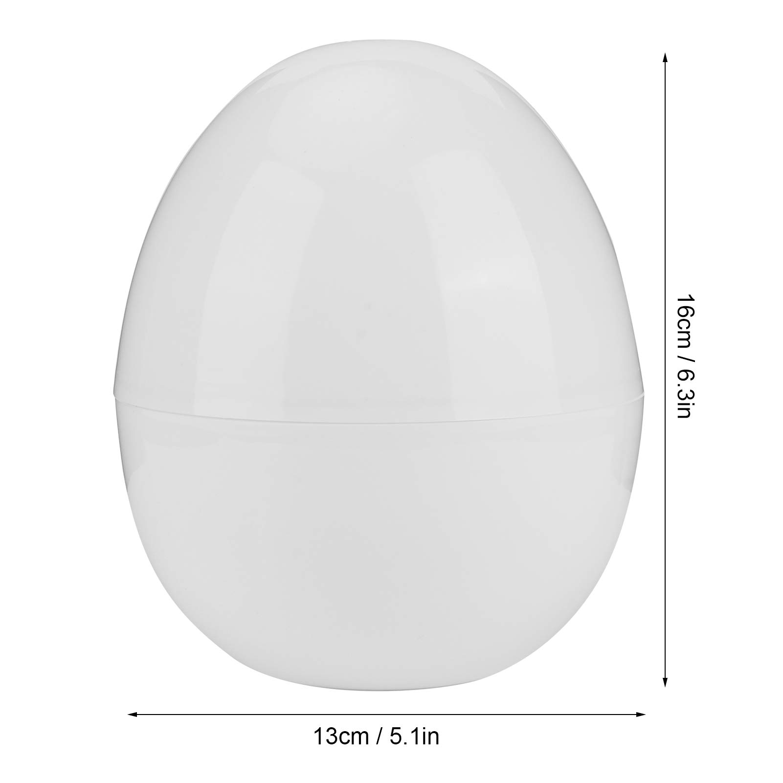 Electric Microwave Egg Cooker - 4 Capacity for Hard Boiled, Poached & Scrambled Eggs | Perfect for Breakfast Meal Prep & Quick Healthy Cooking