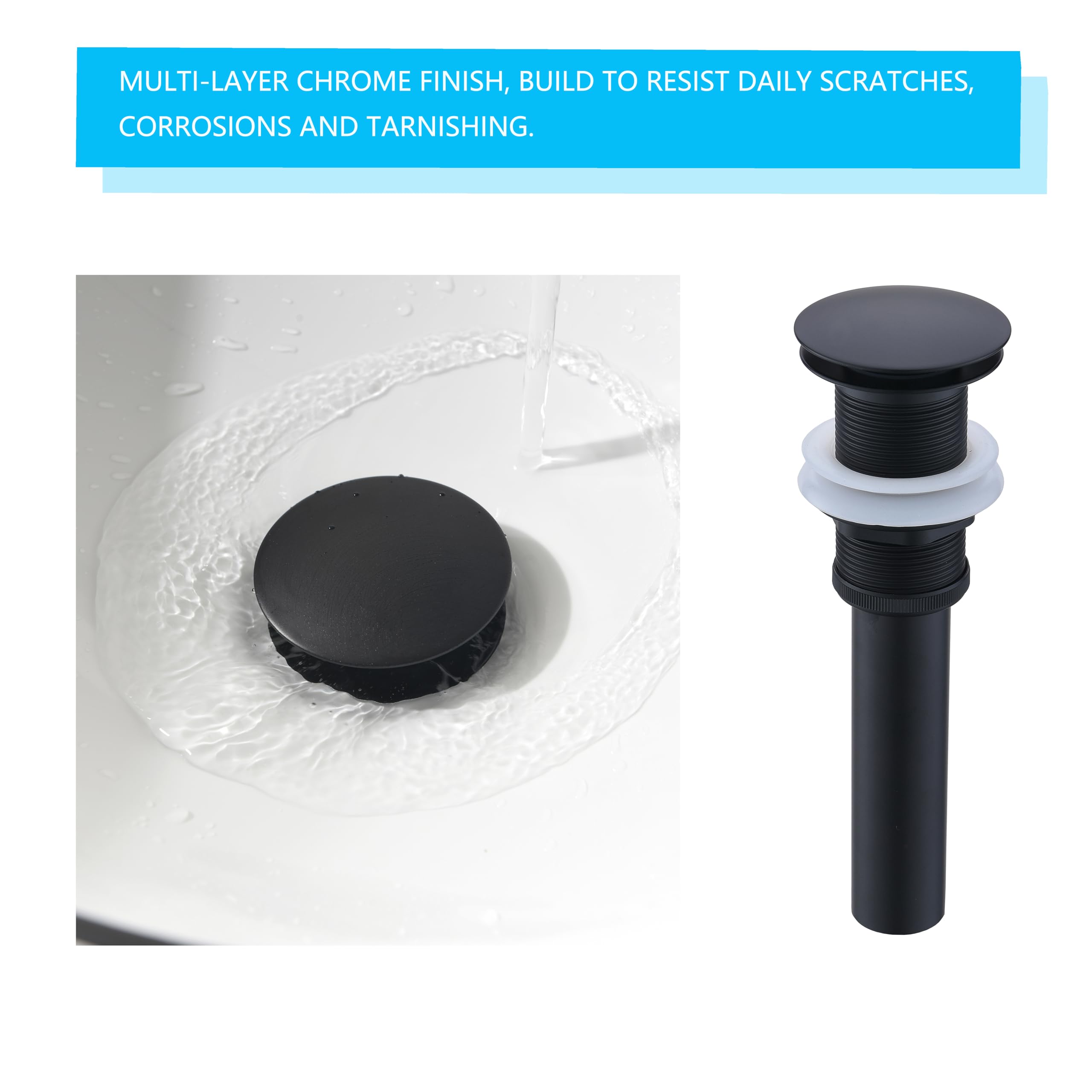 16x13 Inch White Porcelain Ceramic Oval Bathroom Vessel Sink with Faucet & Drain Combo - Above Counter Modern Vanity Basin Washing Bowl Set (White with Black Edge) for Bathroom, Powder Room & Guest Washroom Decor