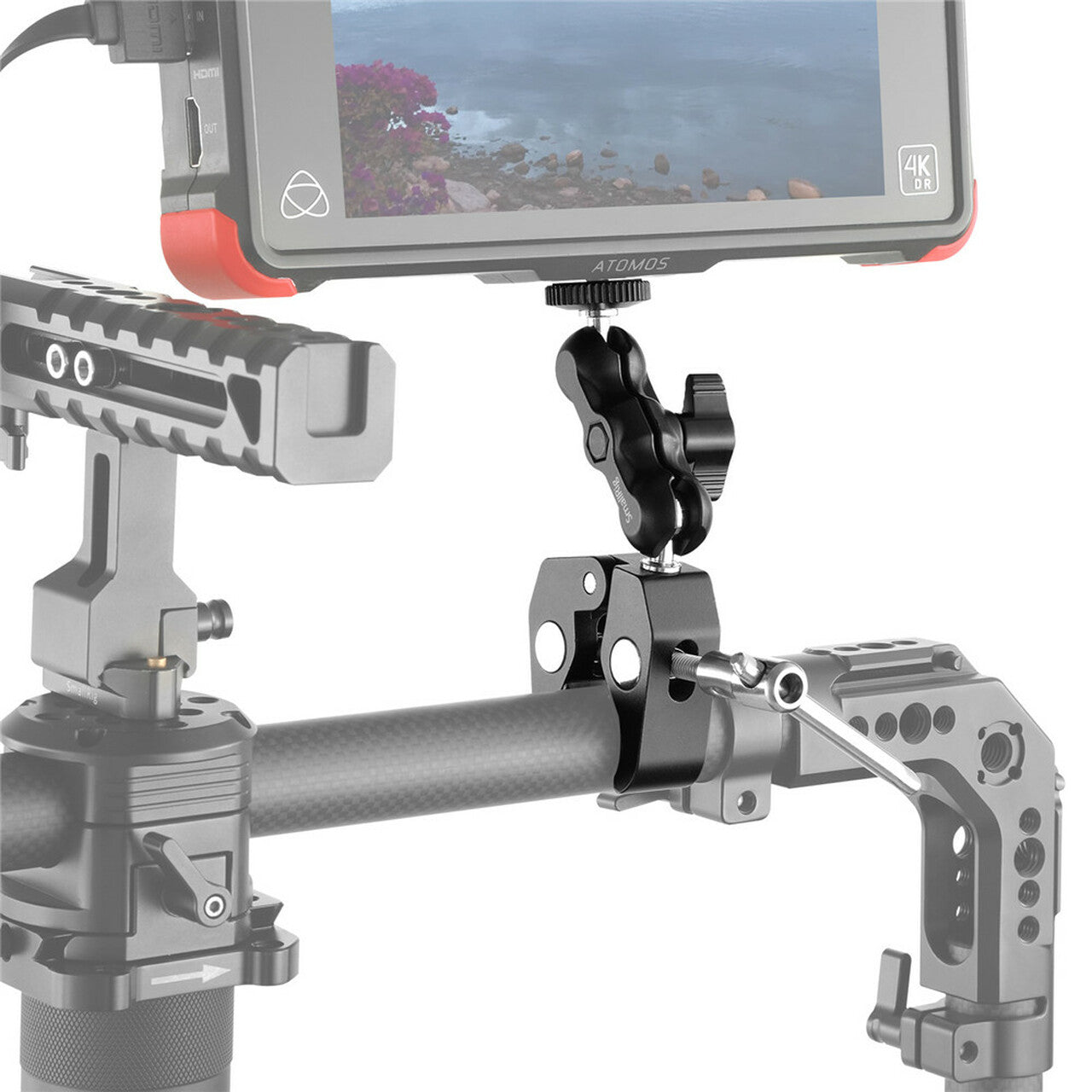 SmallRig 2164 Multi-Functional Crab Clamp with 3.5