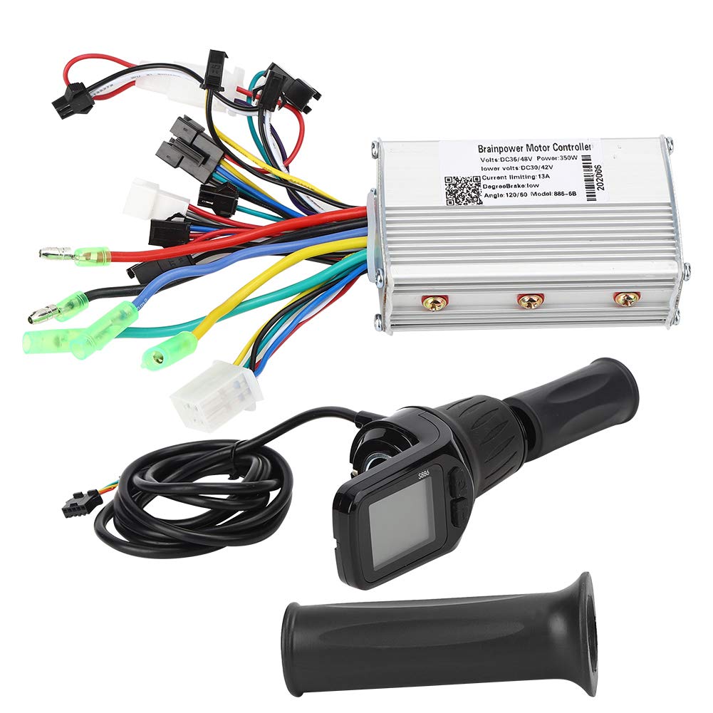 Keenso 36V/48V 250W/350W Universal Electric Bike Controller Kit with LCD Display - E-Bike & Scooter Conversion Accessories for Commuting & Outdoor Adventures
