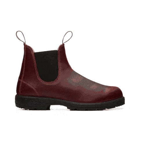Blundstone 1440 Classic Chelsea Boots - Redwood Brown Leather, Waterproof & Comfortable for Men & Women | Perfect for Hiking, Work & Everyday Wear