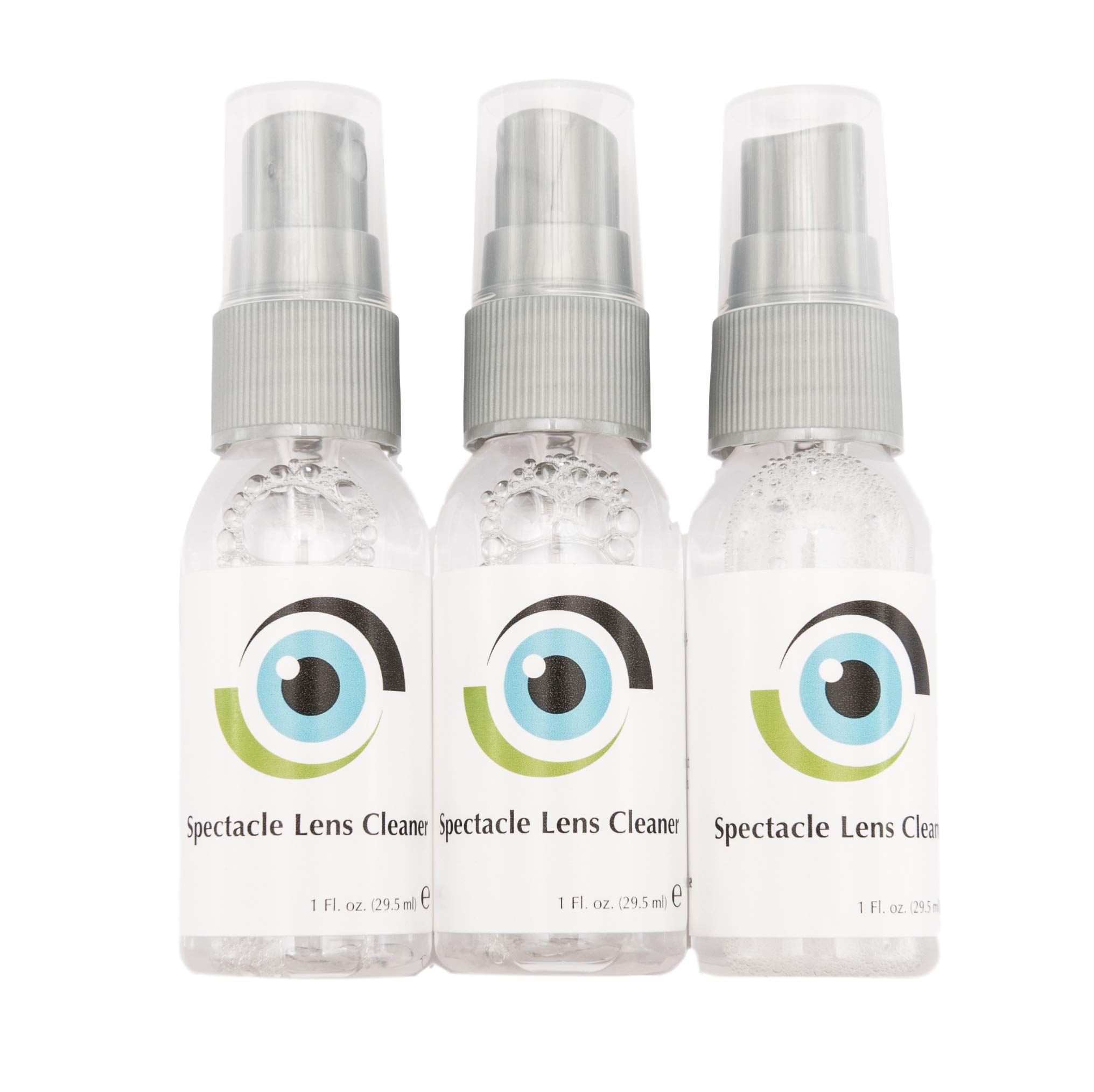 SPORTS WORLD VISION Leader Liquid Lens Cleaner - 3 Pack (29ml/1oz Each) | Alcohol-Free Eyeglass & Camera Lens Cleaning Spray | Safe for All Coatings | Perfect for Glasses, Sunglasses, Binoculars & Camera Lenses | Ideal for Outdoor Activities, Travel & Daily Use