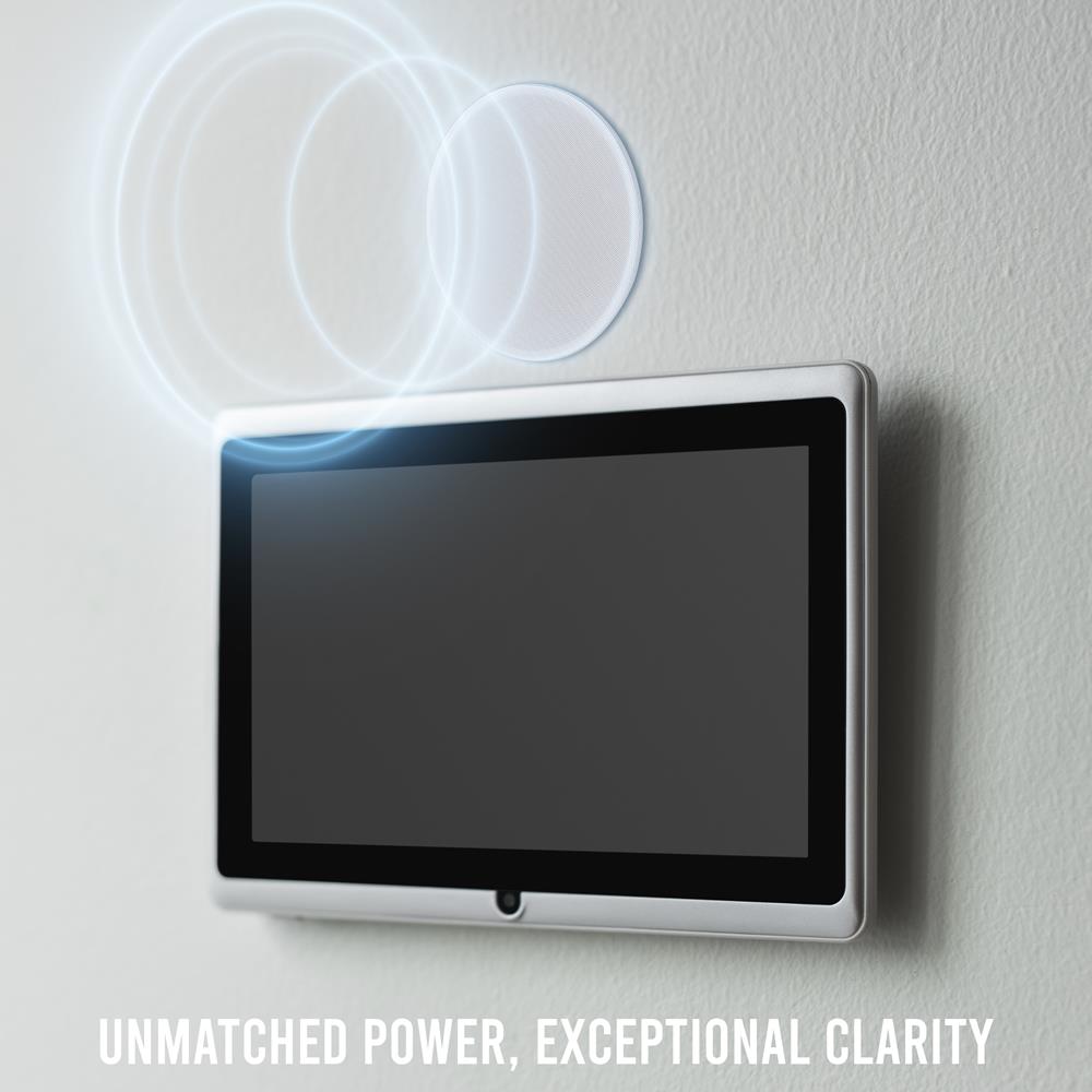 5.25'' In-Wall/In-Ceiling 2-Way Speakers - High-Quality Sound for Home Theater, Surround Sound & Background Music Systems