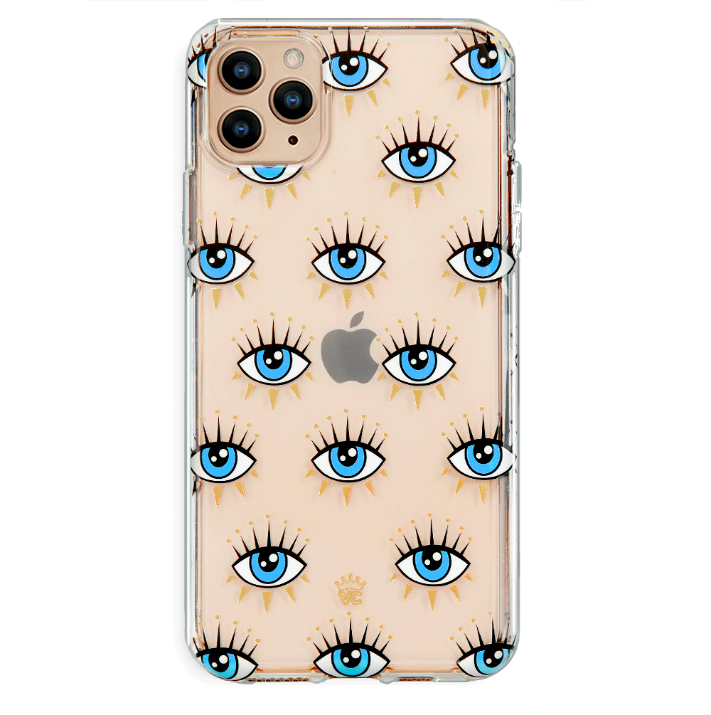 Evil Eye Protection iPhone Case - Stylish & Durable Phone Cover for iPhone 13/12/11/XR - Perfect for Travel, Parties & Daily Use