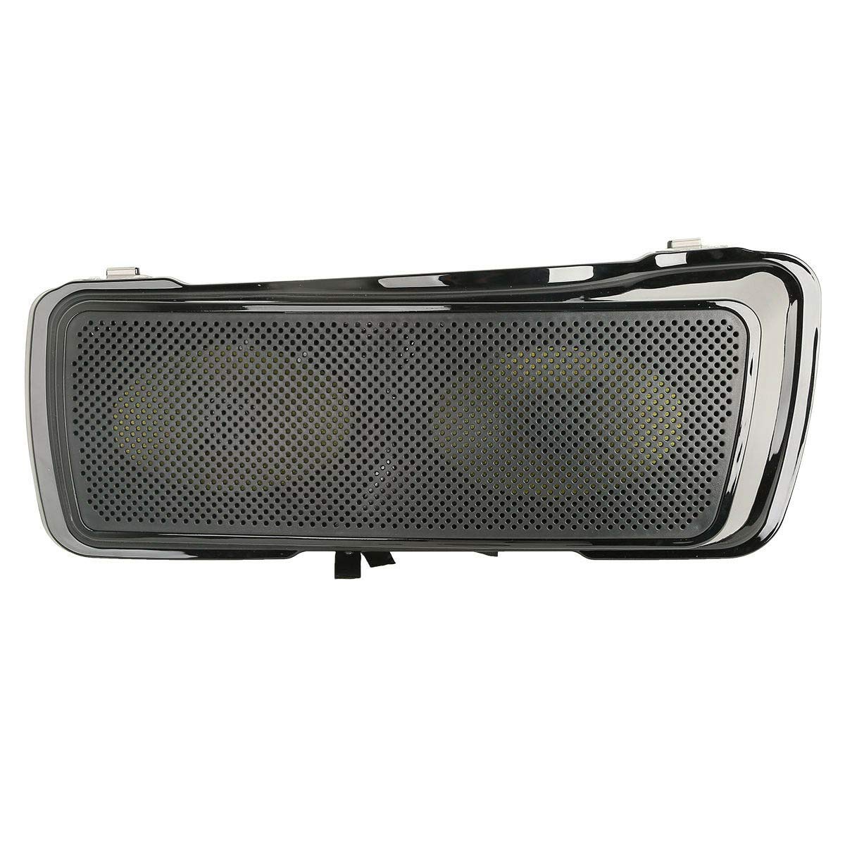 TCT-MOTORPARTS 6x9 Inch Saddlebag Speaker Lids with 4 Speakers - Compatible with Harley Touring Road King, Street Glide, Electra Glide Ultra Classic 1994-2013 - Perfect for Motorcycle Audio Upgrades & Long Rides