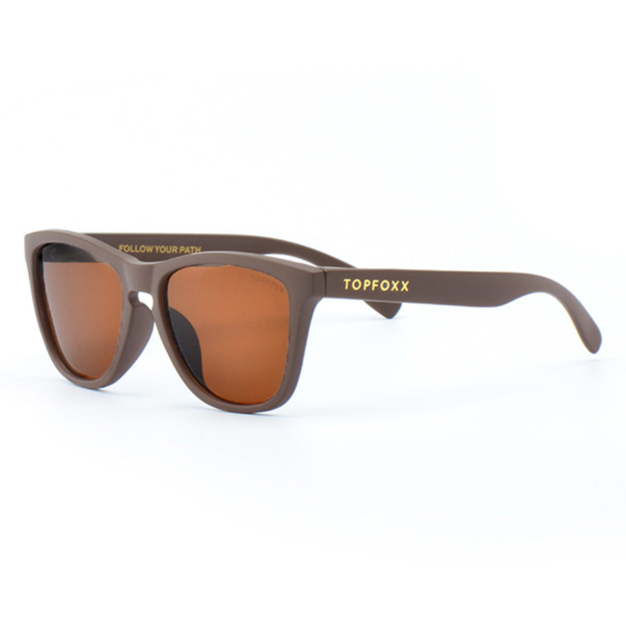 Rise Up Brown Prescription Glasses - Stylish & Comfortable Eyewear for Reading, Work, and Daily Use