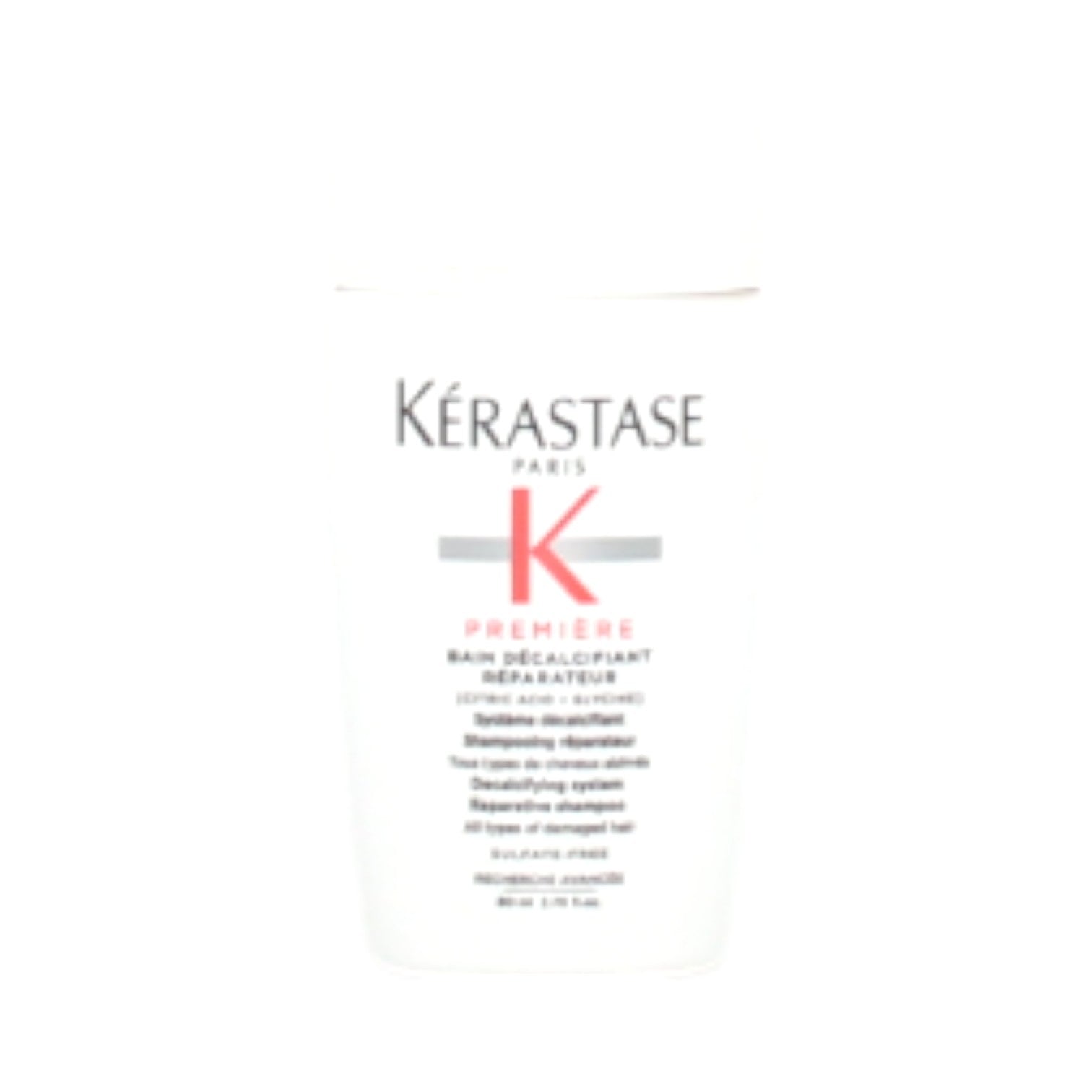 Kerastase Premiere Decalcifying System Reparative Shampoo 2.70 oz - Hair Repair for Damaged & Color-Treated Hair - Salon Quality Treatment for Dryness & Breakage - Perfect for Post-Chemical & Heat Styling Recovery