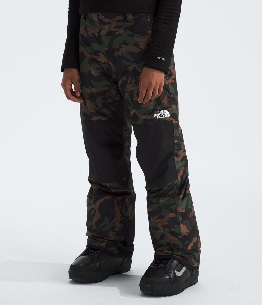 THE NORTH FACE Boys' Freedom Insulated Snow Pants - Waterproof Winter Hiking Pants for Kids - Perfect for Skiing, Snowboarding & Outdoor Adventures