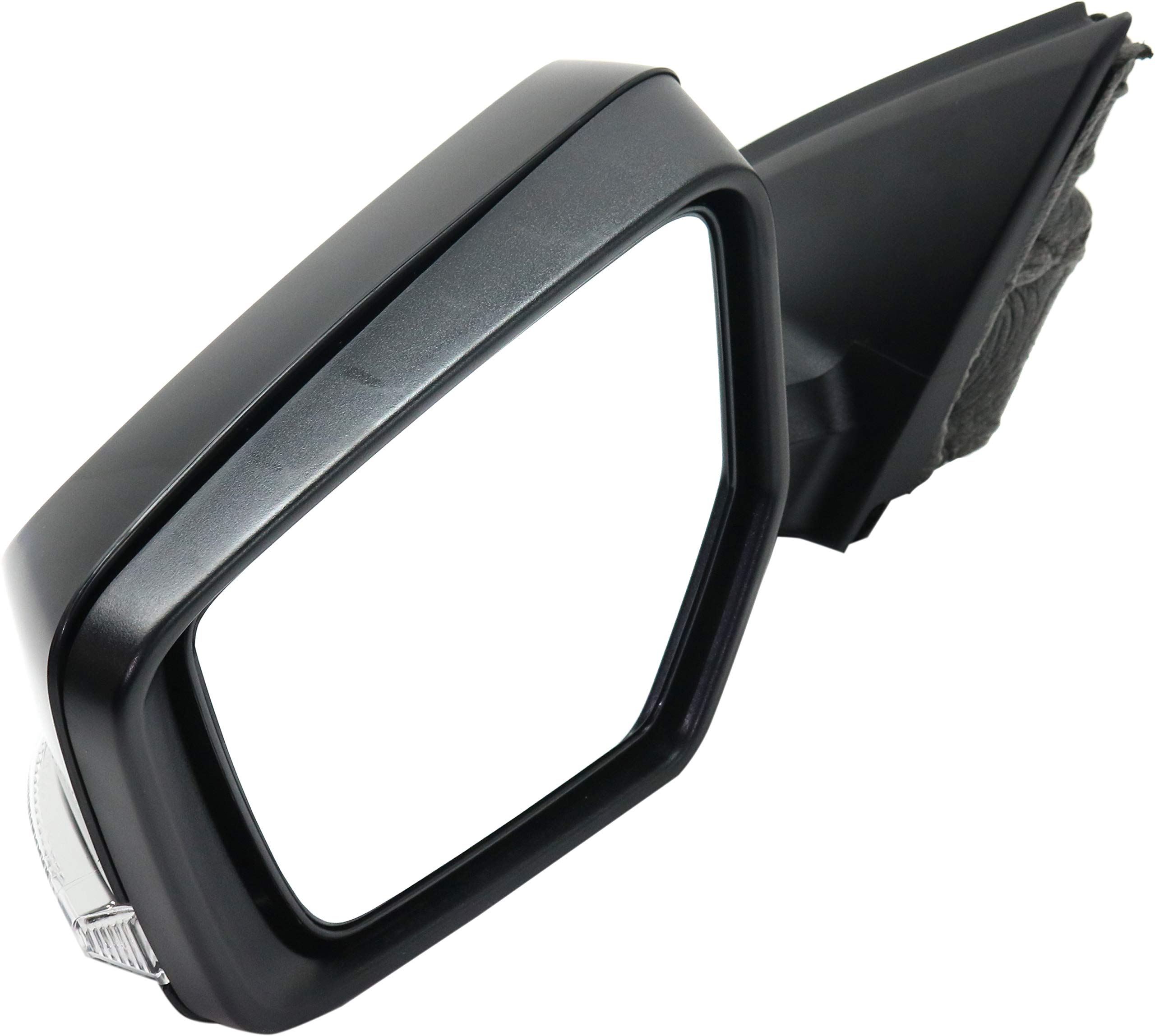 2014-2020 Chevrolet Impala Driver Side Power Heated Mirror with Turn Signal & Puddle Light - No Blind Spot Monitor, Memory or Auto-Dim - Paintable Replacement Part for Winter Driving & Night Safety