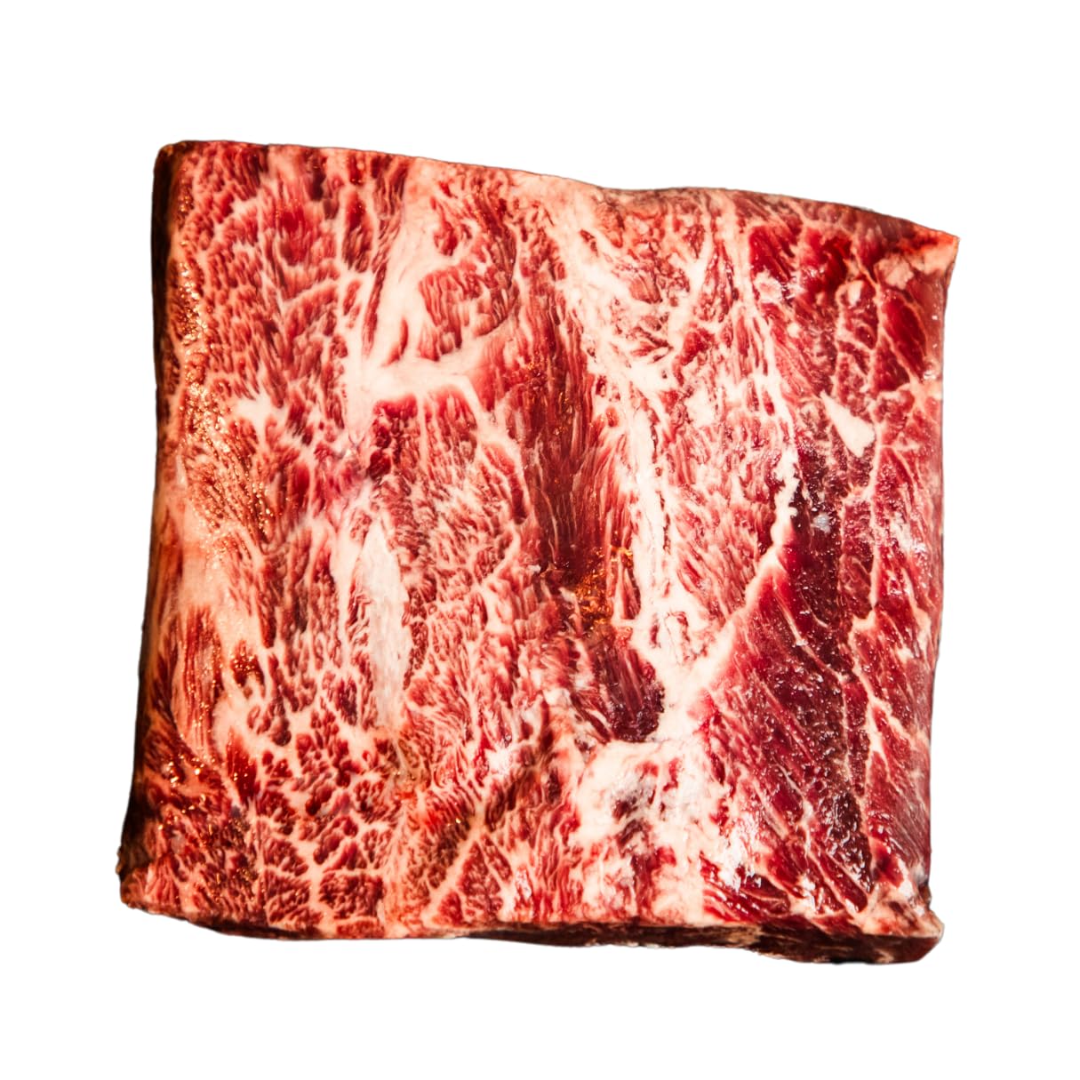 Premium Australian Wagyu Flat Iron Steak 8oz (4 Pack) - Grass Fed, Grain Finished, No Hormones - Tender & Juicy for Grilling, BBQ, and Fine Dining
